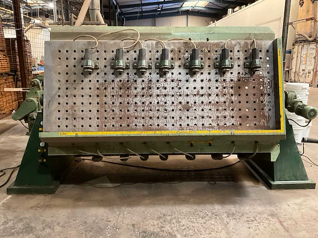 Ramarch pnr9 opsluitbank 4-zijdig opsluitmaat 220x70cm v.v. 28 perscylinders - afbeelding 2 van  8