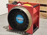 Ramfan turbo ventilator 1.2hp motor, efc 120 - afbeelding 1 van  5