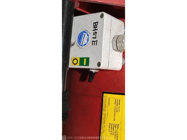 Ramfan turbo ventilator 1.2hp motor, efc 120 - afbeelding 3 van  5