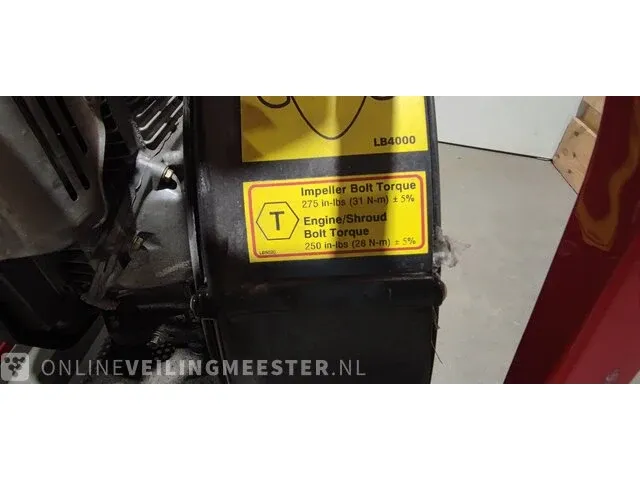 Ramfan turbo ventilator honda , gc 160 5.0hp motor - afbeelding 7 van  10