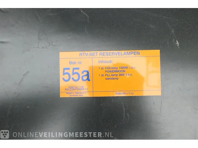 Rampterreinverlichtingsset met oa verlichtingsballon powermoon en aggregaat honda - afbeelding 2 van  15
