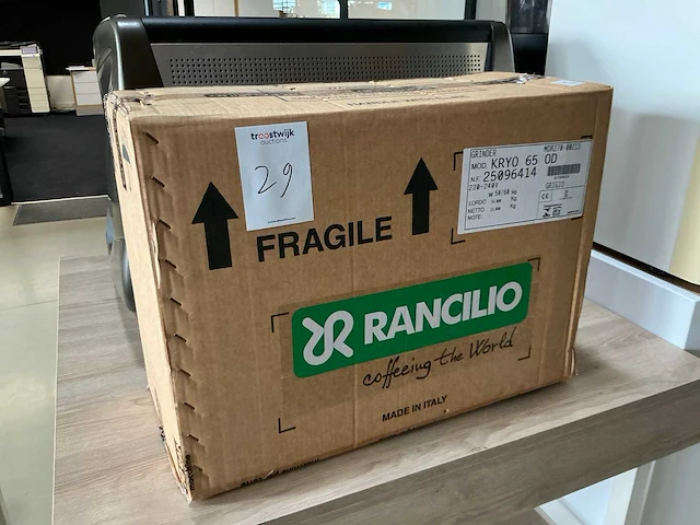Rancilio kryo 65 on demand koffiemolen nieuw in doos !!! - afbeelding 6 van  7