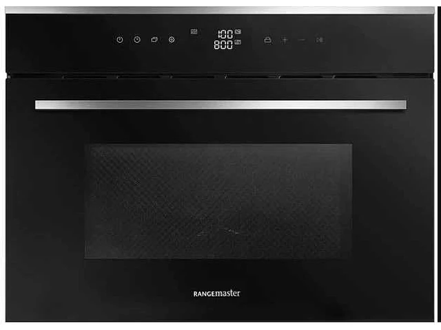 Rangemaster rmb45mcbl-ss ingebouwde combi magnetron - roestvrij staal - afbeelding 1 van  6