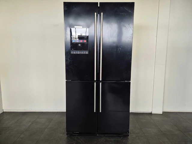 Rangemaster rsxsdl21bl amerkikaanse koelkast 185cm zwart - afbeelding 1 van  4