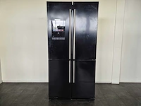 Rangemaster rsxsdl21bl amerkikaanse koelkast 185cm zwart - afbeelding 1 van  4