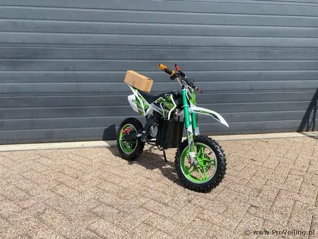 Ranger 350w elektrische mini crossmotor (groen) - afbeelding 1 van  4