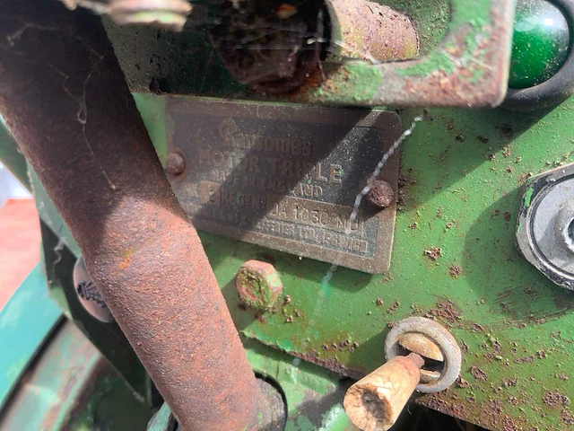 Ransomes triple oldtimer tractor - afbeelding 11 van  20