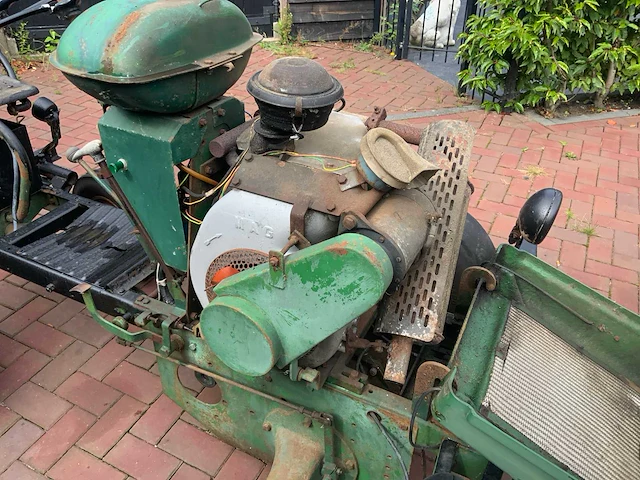 Ransomes triple oldtimer tractor - afbeelding 19 van  20
