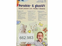 Raphaëllo porselein en glas stiften 5 kleuren - afbeelding 4 van  4