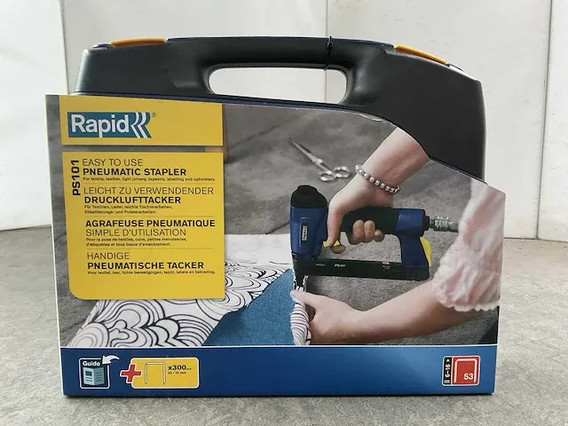 Rapid - ps101 - pneumatische tacker - afbeelding 3 van  6