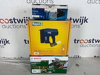 Rapid bnx50 accunageltacker 18v p4a | bosch kettingzaag | batterij - afbeelding 2 van  2