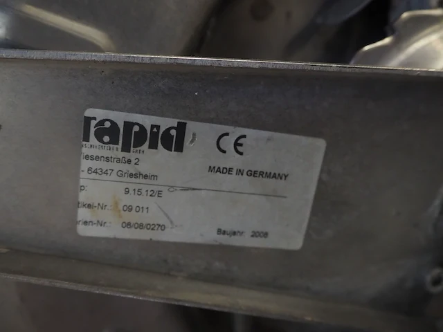 Rapid maschinenfabrik gmbh / nita - afbeelding 13 van  16