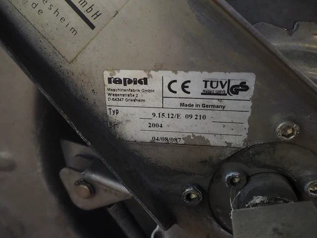 Rapid maschinenfabrik gmbh / nita - afbeelding 14 van  16