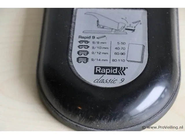 Rapid nietmachine - afbeelding 3 van  3