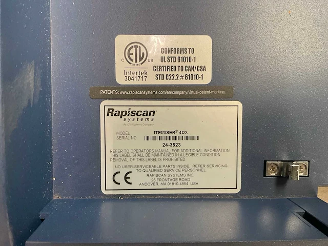 Rapiscan 4dx explosieven en narcotica detectie - afbeelding 5 van  6