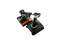Raptor mach 1 joystick en throttle combo voor pc vluchtsim vrijulatie games - afbeelding 1 van  4