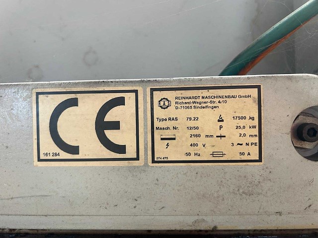 Ras - multibend-center 79.22 - cnc folding machine - 2000 - afbeelding 15 van  23