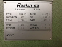 Raskin r52-p cnc ponsnibbelmachine - afbeelding 3 van  9
