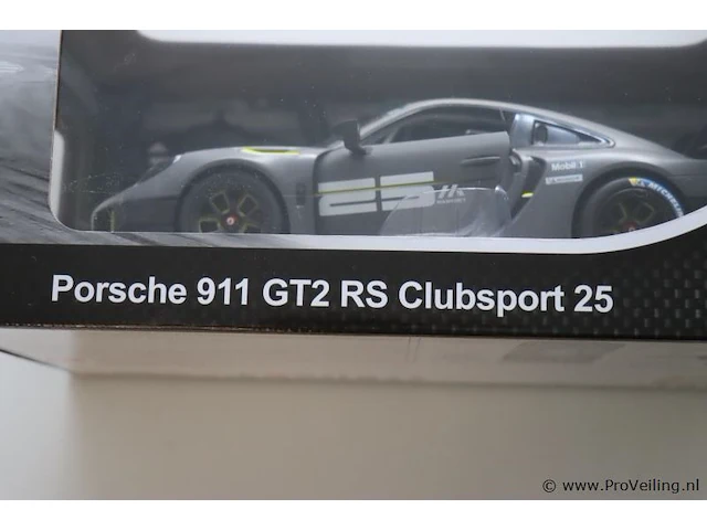 Rastar bestuurbare auto - porsche 911 gt2 rs clubsport - afbeelding 4 van  5