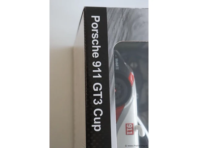 Rastar bestuurbare auto - porsche 911 gt3 cup - afbeelding 4 van  6