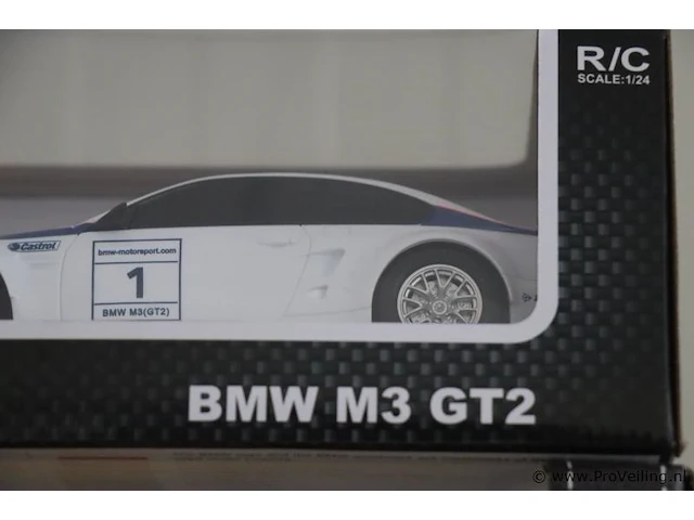 Rastar bestuurbare auto's - bmw m2 gt2 & audi r8 lms - 3 stuks - afbeelding 3 van  6