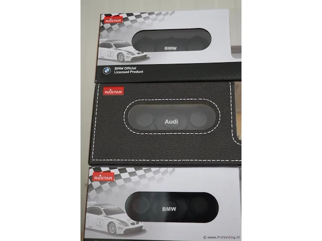 Rastar bestuurbare auto's - bmw m2 gt2 & audi r8 lms - 3 stuks - afbeelding 6 van  6