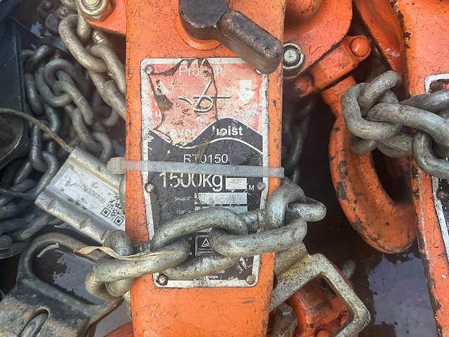 Rateltakel divers 1.5 ton (6x) - afbeelding 2 van  13