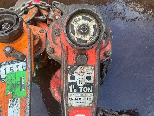 Rateltakel divers 1.5 ton (6x) - afbeelding 5 van  13