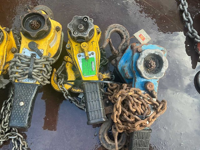 Rateltakel divers 750kg. (9x) - afbeelding 5 van  13