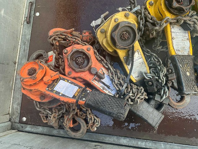 Rateltakel divers 750kg. (9x) - afbeelding 6 van  13