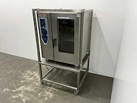 Rational - cm 101 - combisteamer in mobiel rvs frame