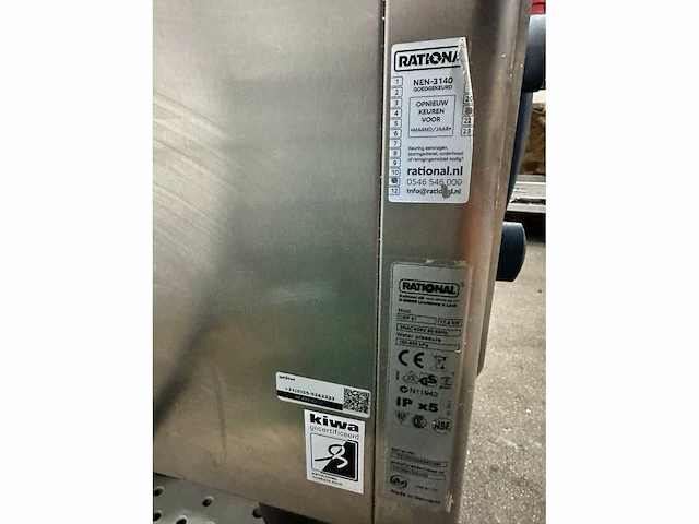 Rational - cmp61 - combisteamer - afbeelding 4 van  8