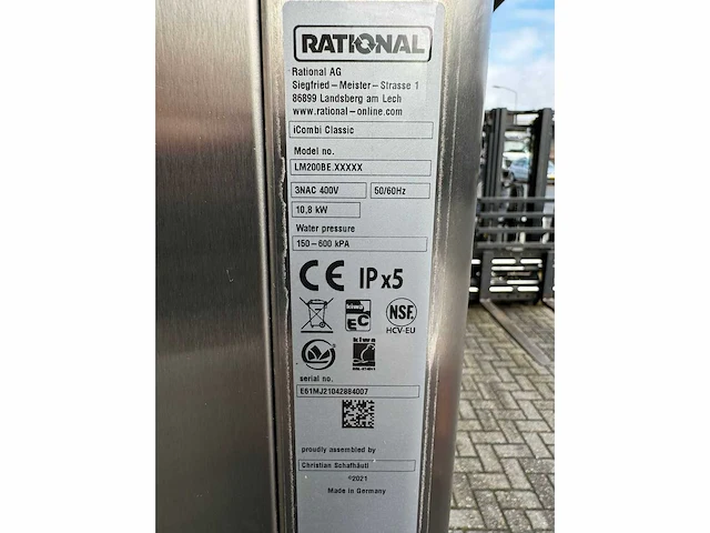 Rational - icombi classic - combisteamer - afbeelding 9 van  9