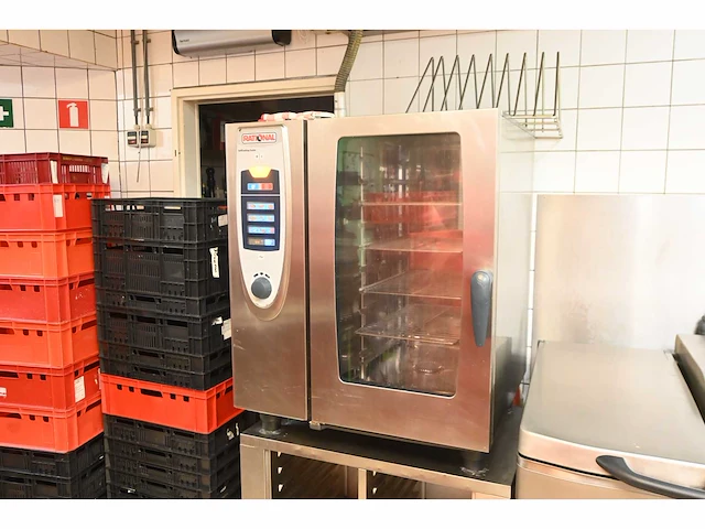 Rational - scc 101g - rvs combisteamer met rvs onderstel - afbeelding 1 van  5