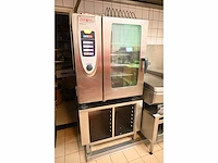 Rational - scc 101g - rvs combisteamer met rvs onderstel - afbeelding 2 van  5