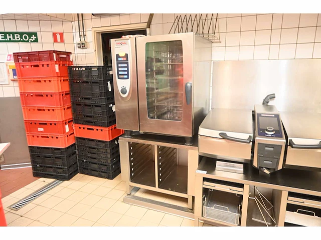 Rational - scc 101g - rvs combisteamer met rvs onderstel - afbeelding 3 van  5