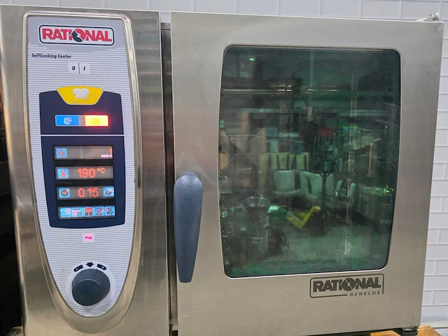 Rational - scc 61 - selfcookingcenter combisteamer - afbeelding 1 van  11