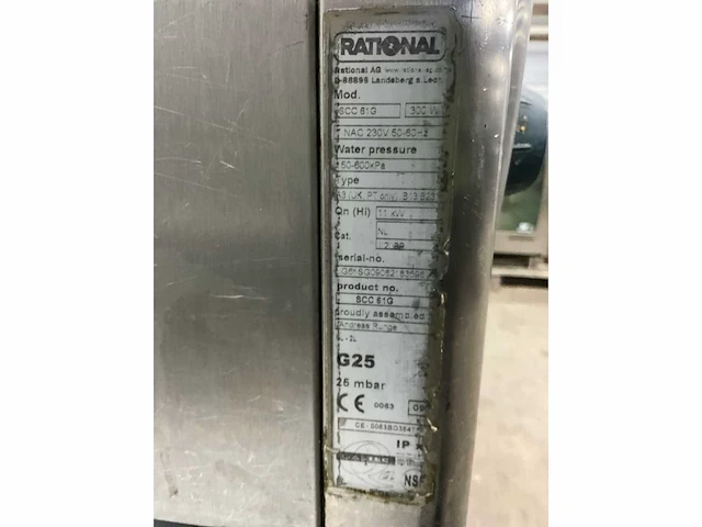 Rational - scc 61g - combi-steamer - afbeelding 4 van  12