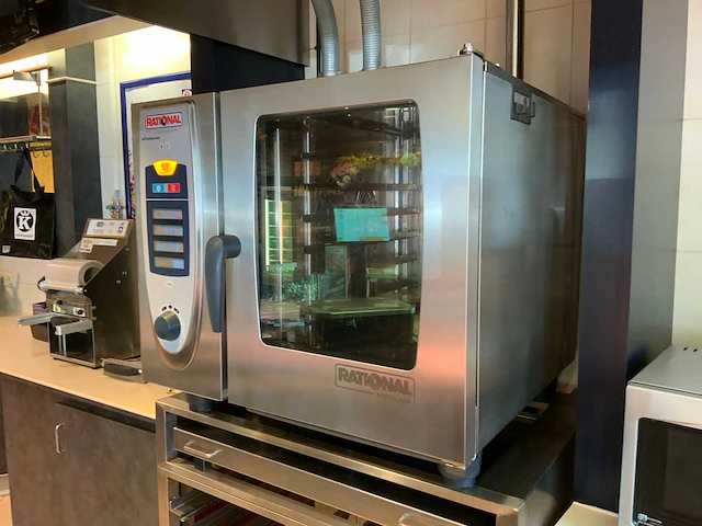 Rational - scc 61g - rvs combisteamer met rvs onderstel - afbeelding 5 van  12