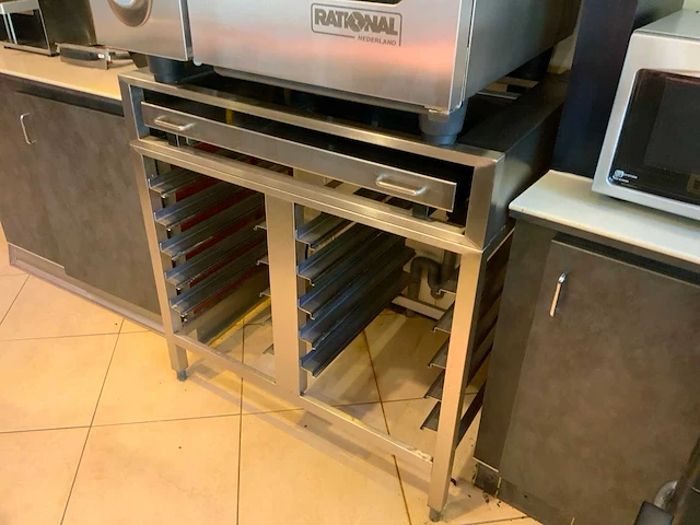Rational - scc 61g - rvs combisteamer met rvs onderstel - afbeelding 6 van  12