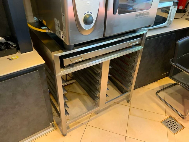 Rational - scc 61g - rvs combisteamer met rvs onderstel - afbeelding 8 van  12