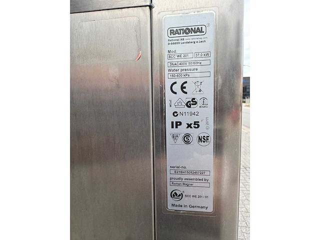 Rational - scc we 5 senses self cooking center - combisteamer - afbeelding 6 van  6