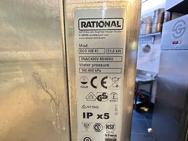 Rational - scc we61 - combisteamer - afbeelding 7 van  9