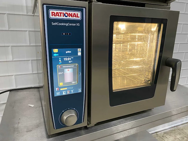 Rational - self cooking center xs 6 2/3e - combisteamer met ultravent condensatiekap - afbeelding 2 van  9