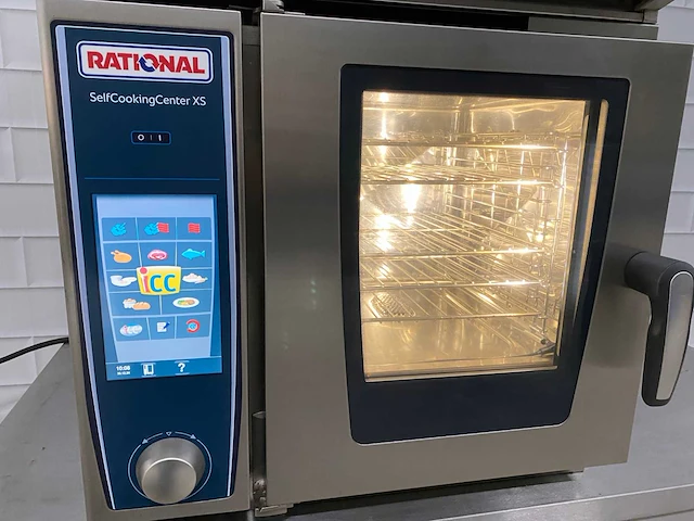 Rational - self cooking center xs 6 2/3e - combisteamer met ultravent condensatiekap - afbeelding 3 van  9