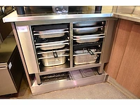 Rational 2 x 7-laags rvs combisteamer onderstel inclusief inhoud - afbeelding 1 van  4