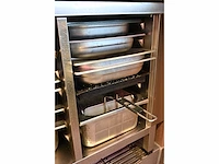 Rational 2 x 7-laags rvs combisteamer onderstel inclusief inhoud - afbeelding 3 van  4