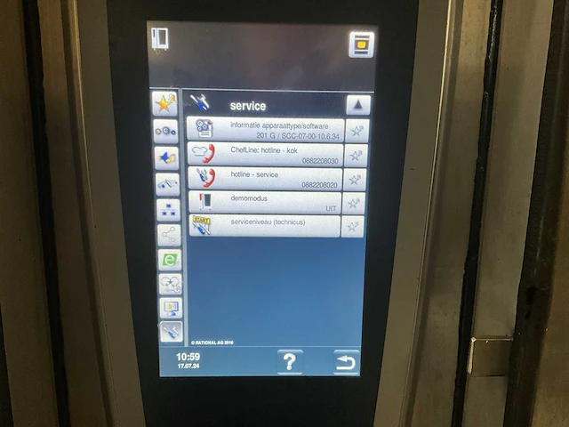 Rational 201 gas combisteamer - afbeelding 3 van  14