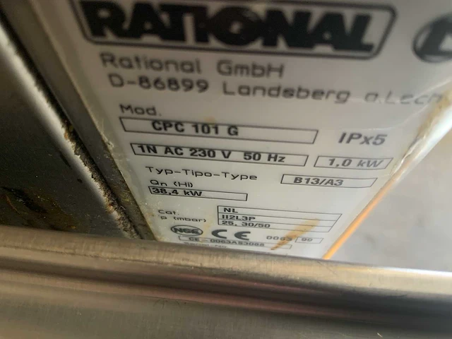 Rational climaplus combi cpc 101g combisteamer met onderkast - afbeelding 3 van  45