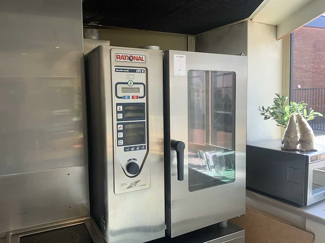 Rational climaplus combi cpc 101g combisteamer met onderkast - afbeelding 1 van  45